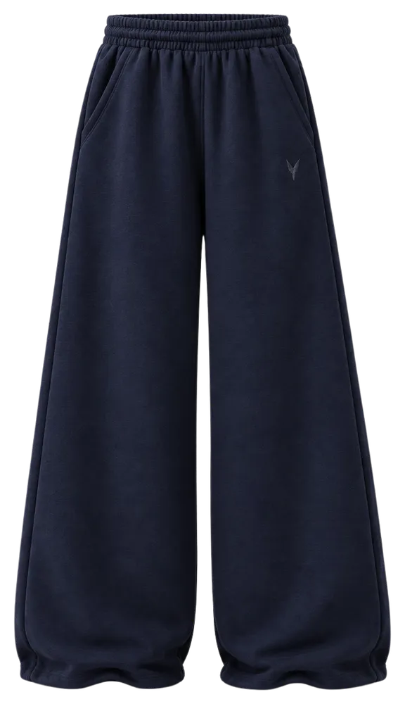 Vervaine Navy sweatpants front view