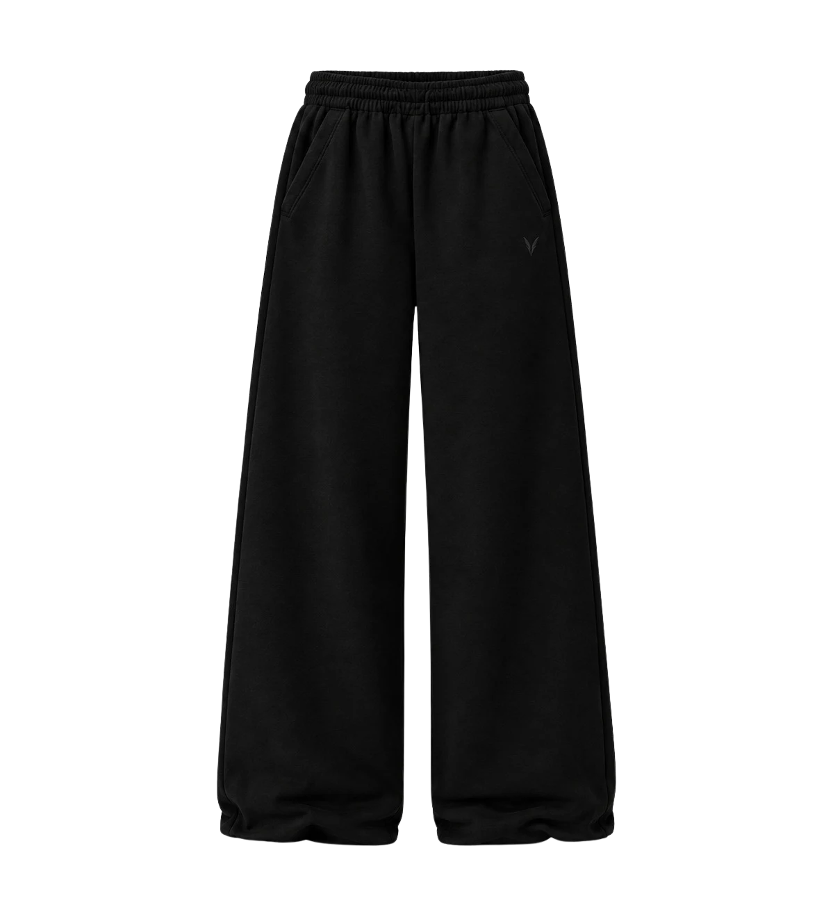 Vervaine black sweatpants front — concept image